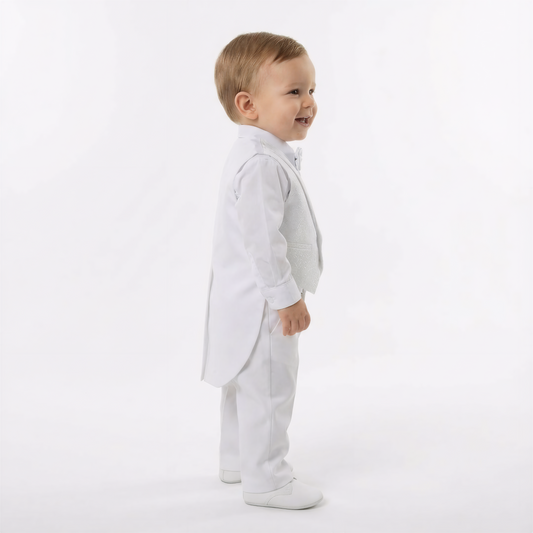 Archie's Penguin Tail Vest Set