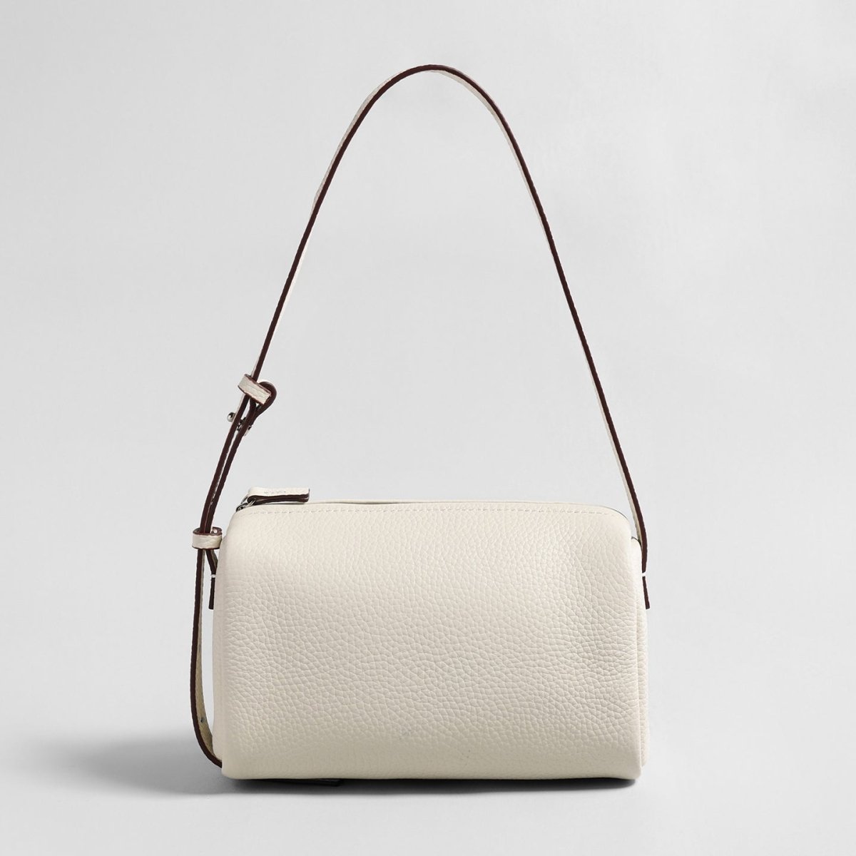 Premium Pebbled Calfskin Cylinder Bag – Trending Barrel Shoulder Crossbody